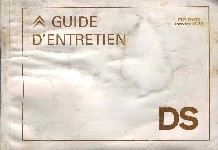 Onderhoudsboekje (Guide d'Entretien)